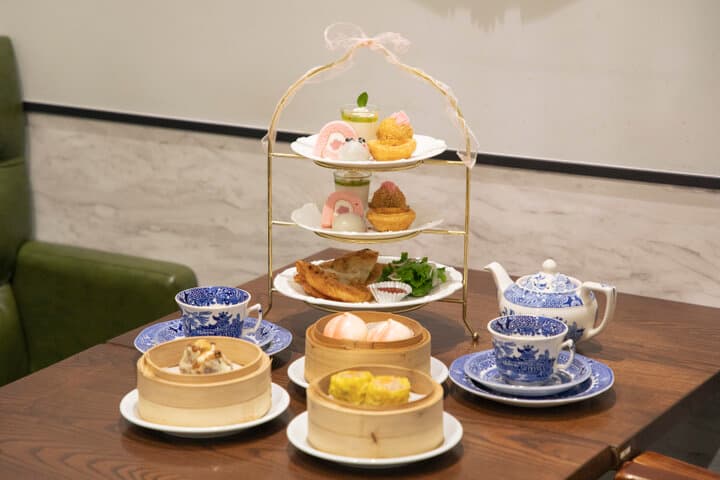 東京駅直結♪新丸ビル「真不同 HONG KONG TEA ROOM 1946」で楽しむ香港スタイルのアフタヌーンティー