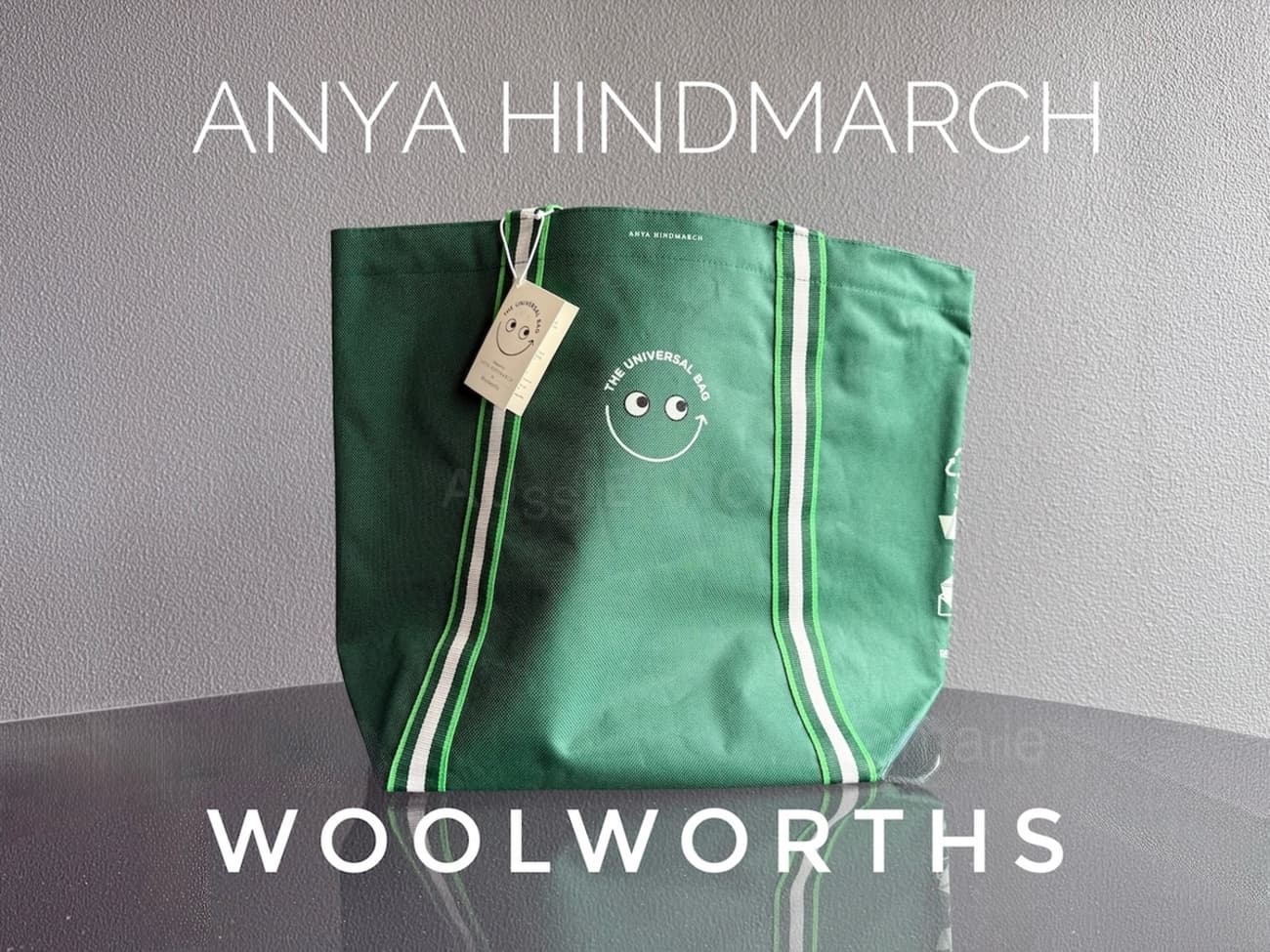 【Anya Hindmarch × Woolworths】オーストラリアのスーパー ウールワースとアニヤのコラボ!The Universal Bag(エコバッグ)